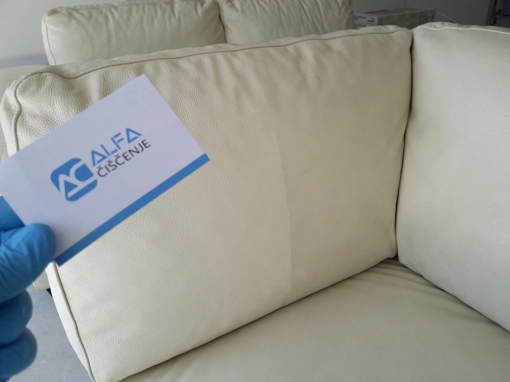 Ciscenje usnjene sedezne garniture